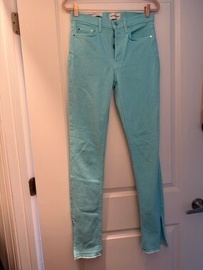 Cotton Citizen Turquoise Skinny Jeans Sz 27p NEW WITH Tags!
